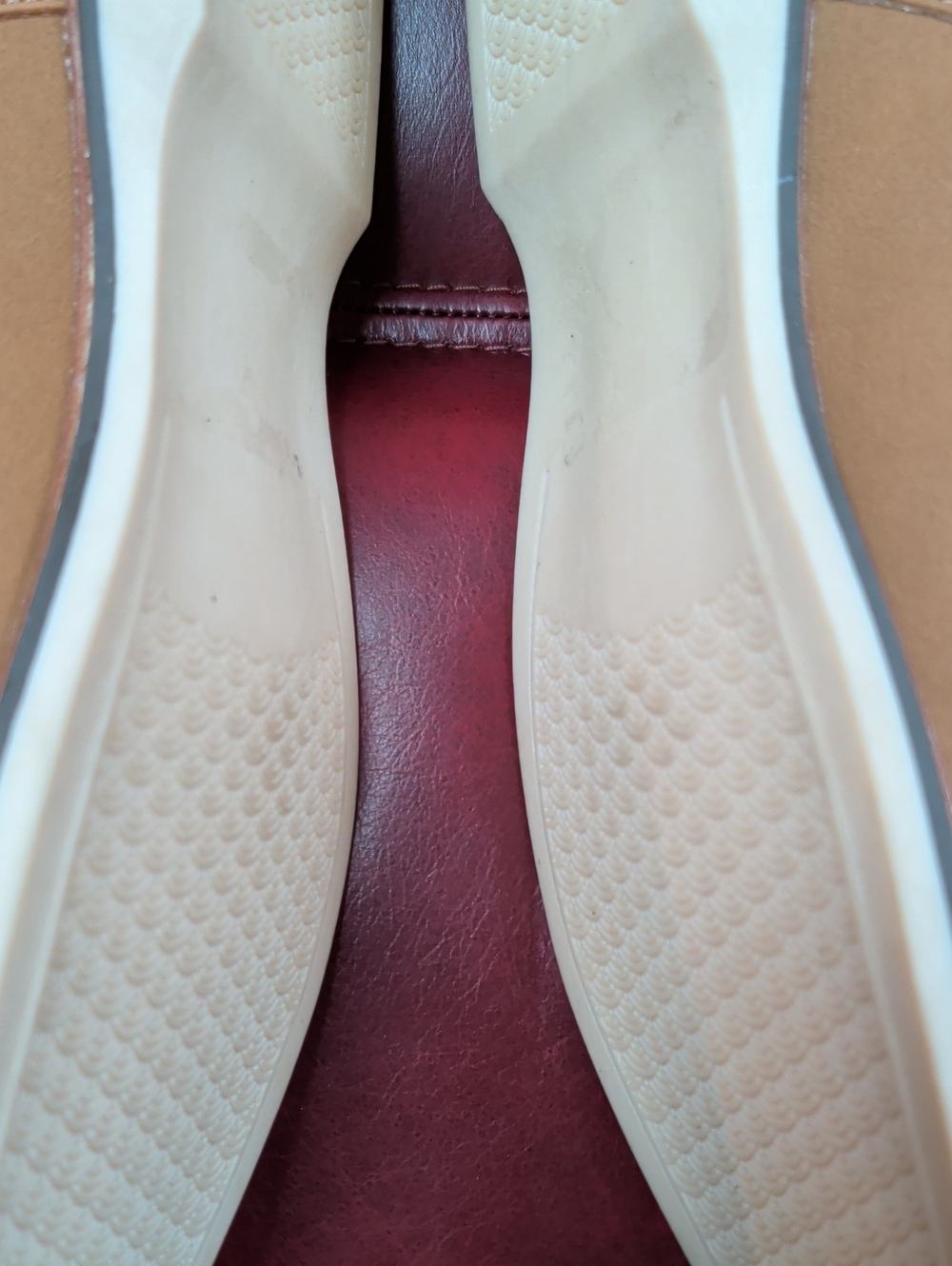 Abound Men's Light Brown Lace-Up Oxfords Shoes Size 11 - Picture 5 of 8
